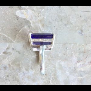 Tiffany & Co. Amethyst & platinum ring